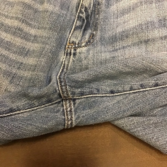 KanCan 15 (31) Ruby High Rise Jeans Distressed Boyfriend KC8571M Thigh Rub - Picture 5 of 13